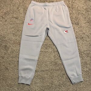 Nike Gray Track Pants - Kansas City Chiefs NFL